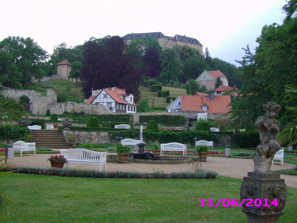 Gartenanlage Schlosshotel Blankenburg
