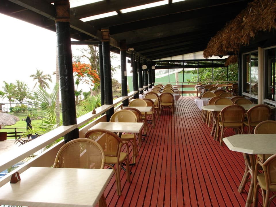Restaurant-Terrasse Hotel Crusoe's Retreat
