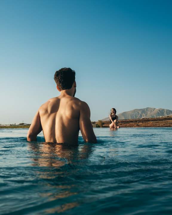 Pool Magma Resort Santorini, In The Unbound Collection By Hyatt