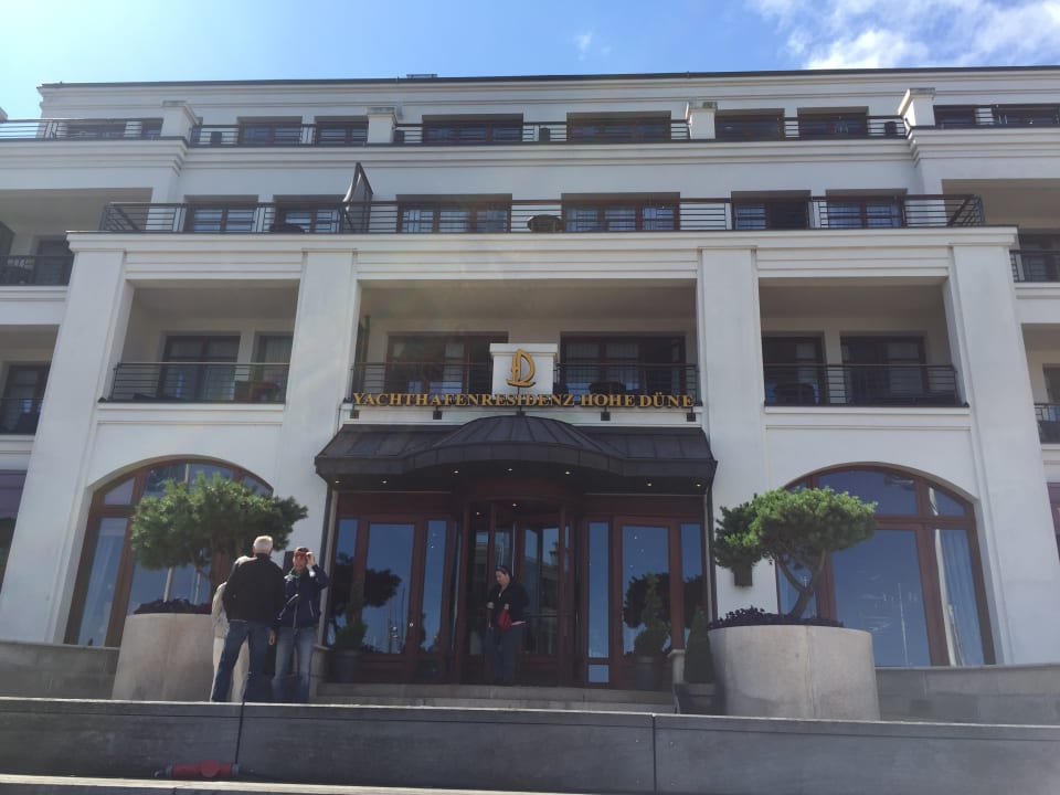 Außenansicht Hotel Yachthafenresidenz Hohe Düne