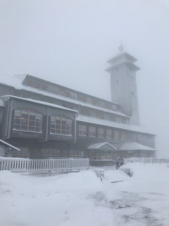 Außenansicht Hotel Fichtelberghaus