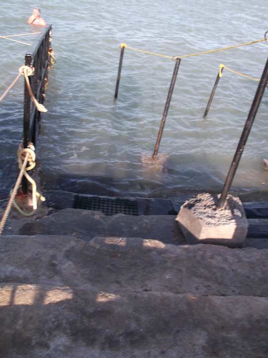 Einstieg ins Meer Le Jardin Aqua Park Resort