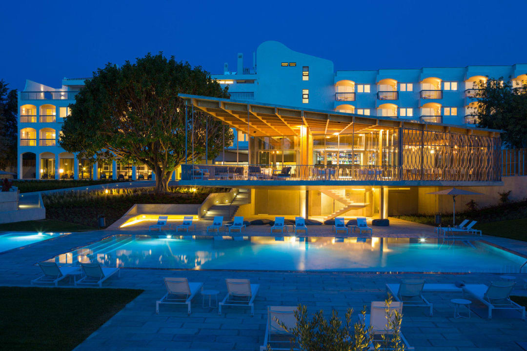 Infinity Pool Night Hotel Ozadi Tavira