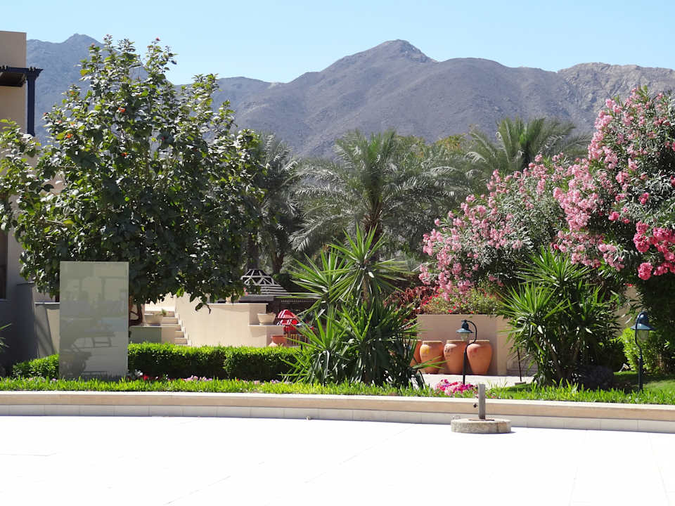 Gepflegter Garten Miramar Al Aqah Beach Resort