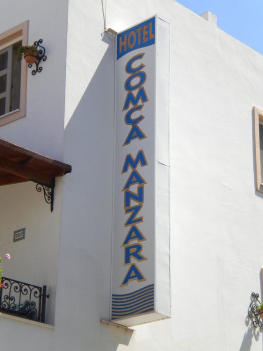 Aufstieg zum Hotel von außen Comca Manzara