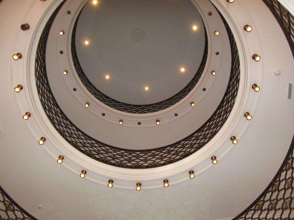 Blick nach oben Sofitel Grand Sopot