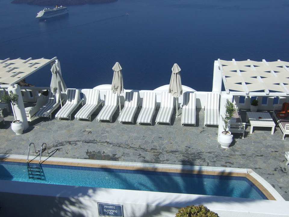 Der Pool des Hotels Hotel Agali Houses