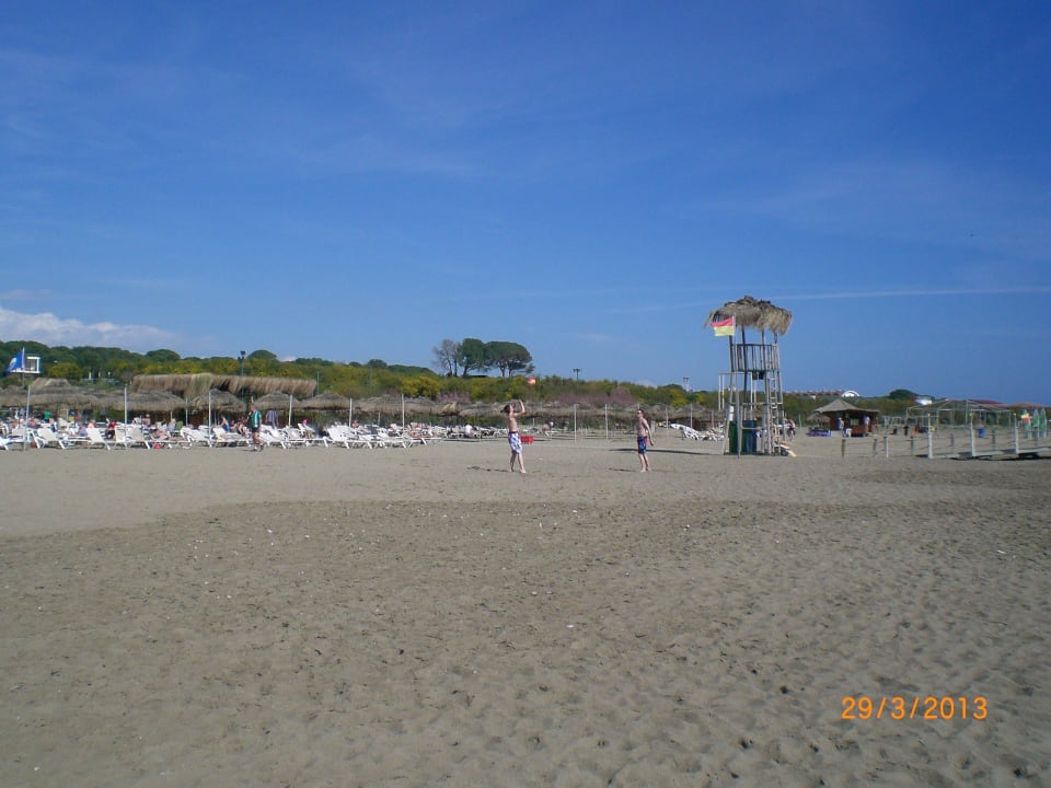 Sehr sauberer Strand Voyage Belek Golf & Spa