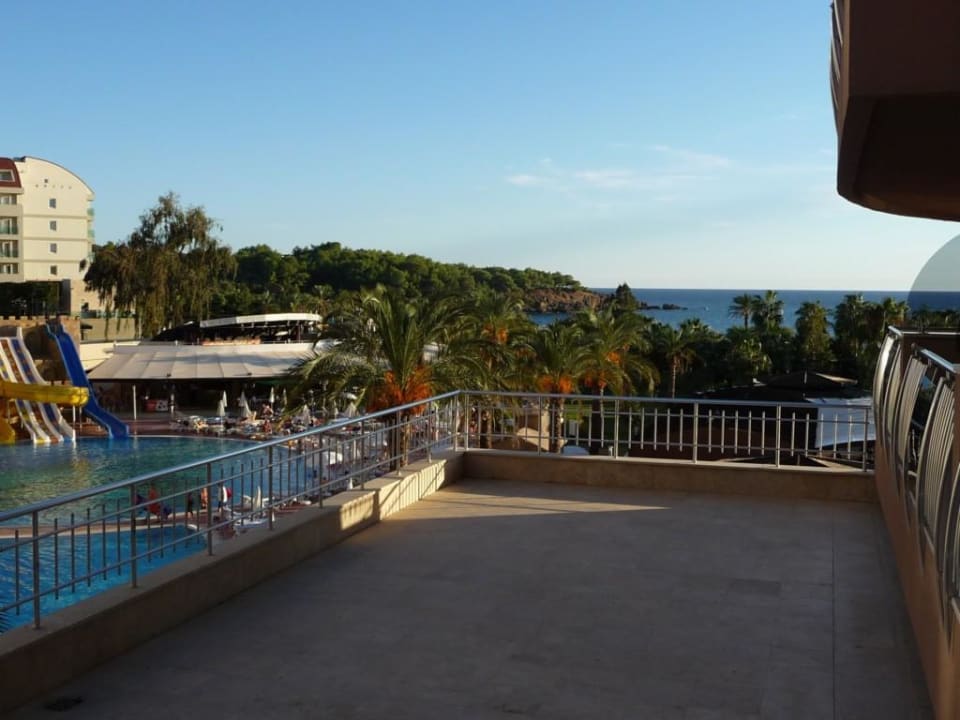 Ausblick aus unserem Zimmer Arycanda Kirman Premium