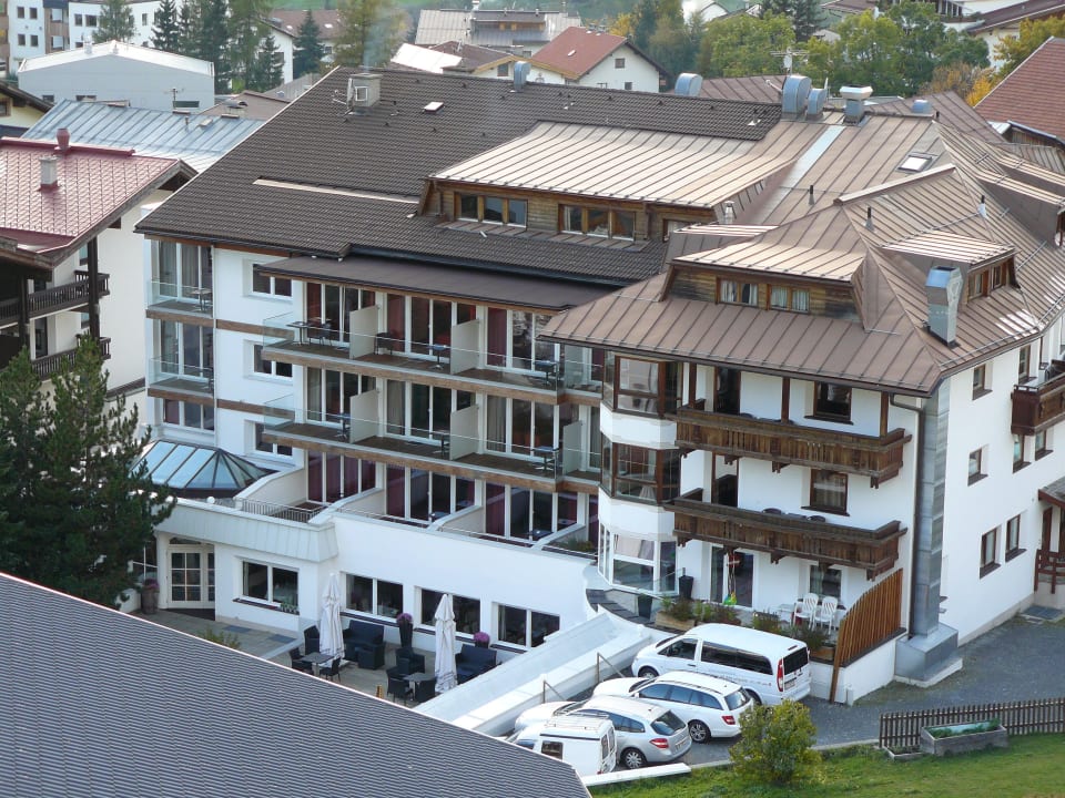 Rückansicht Alpin Art & Spa Hotel Naudererhof Superior