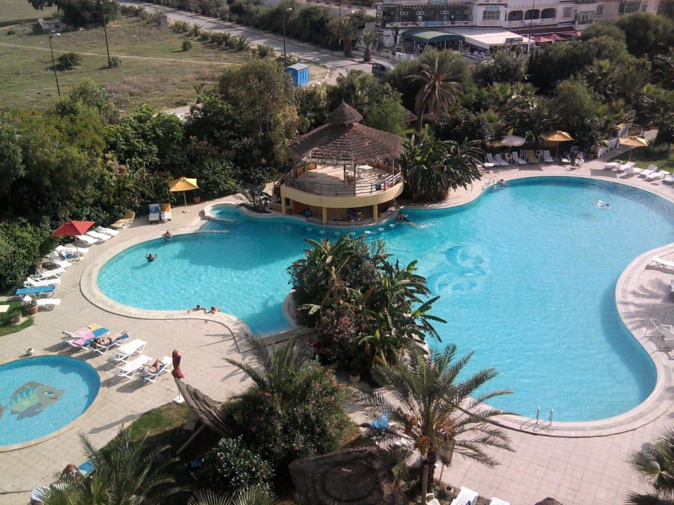 Ausblick aus zi 505 Hotel African Queen