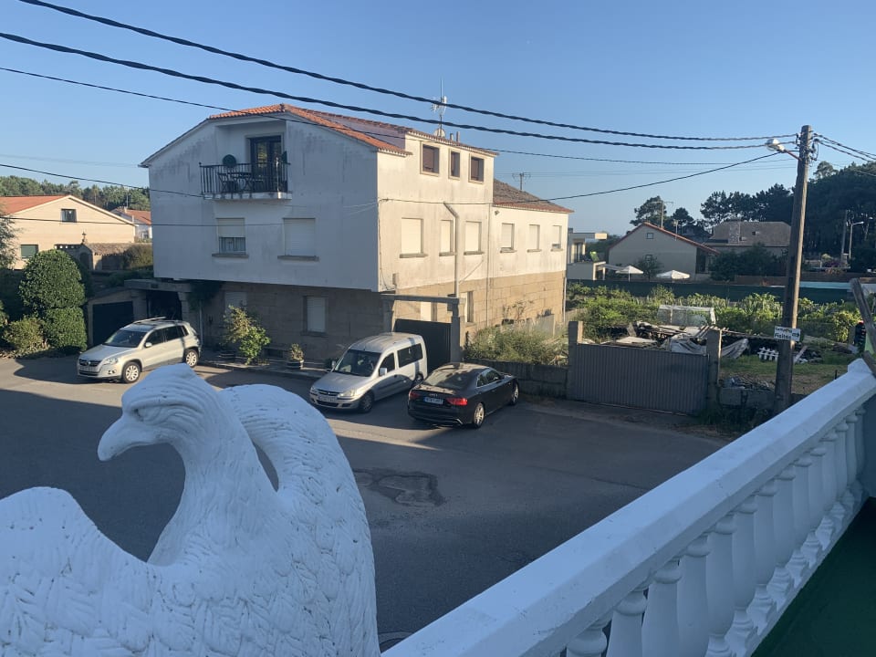 Ausblick Pensión Mar de Rosas