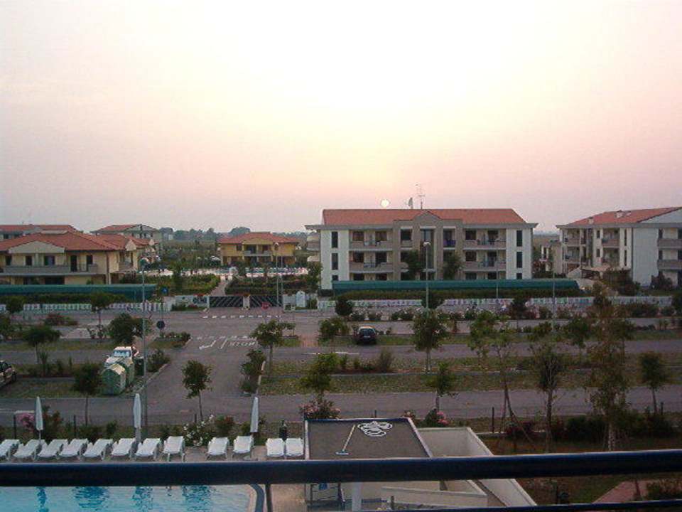 Blick aus Zimmer Residence I Tamerici