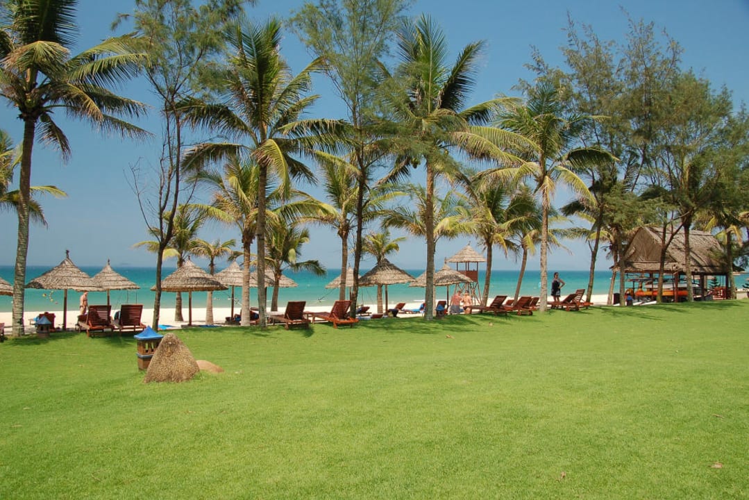Sicht vom Bungalow Palm Garden Beach Resort & Spa