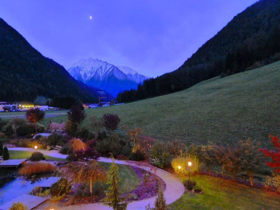 Abendstimmung Hotel Schwarzenstein
