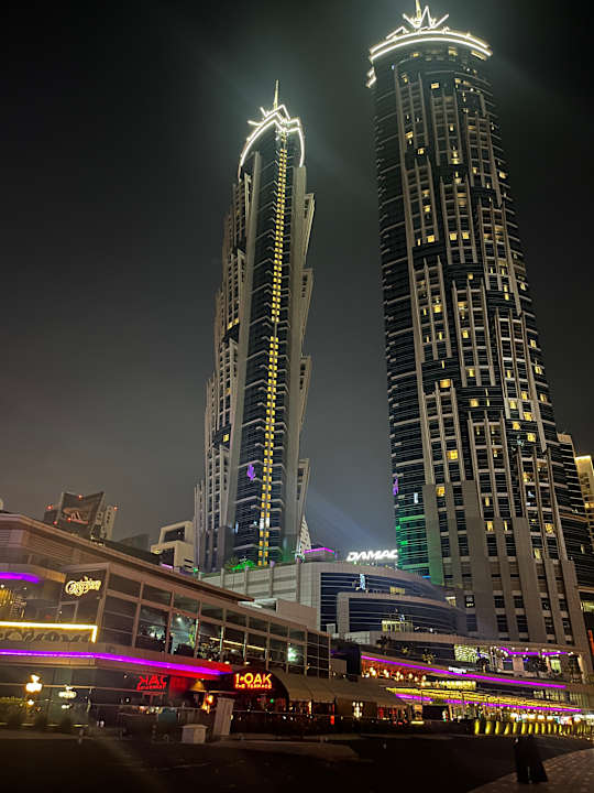 Außenansicht JW Marriott Marquis Hotel Dubai