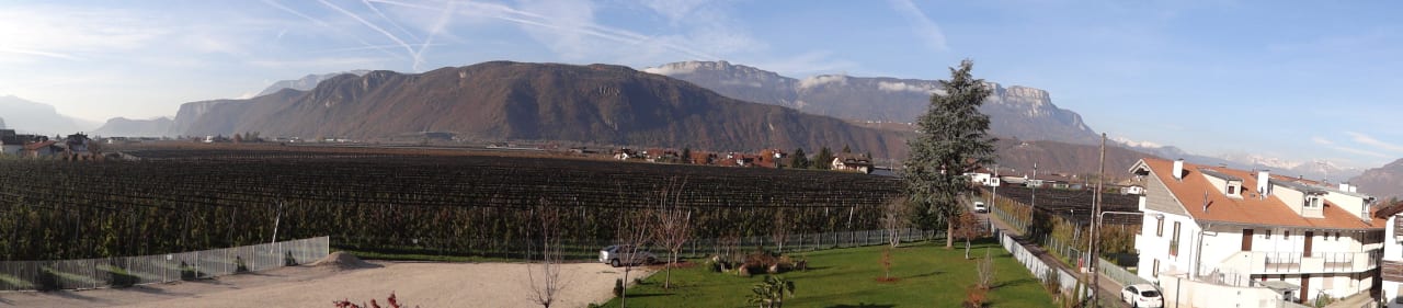 Blick vom Balkon Hotel Raffl