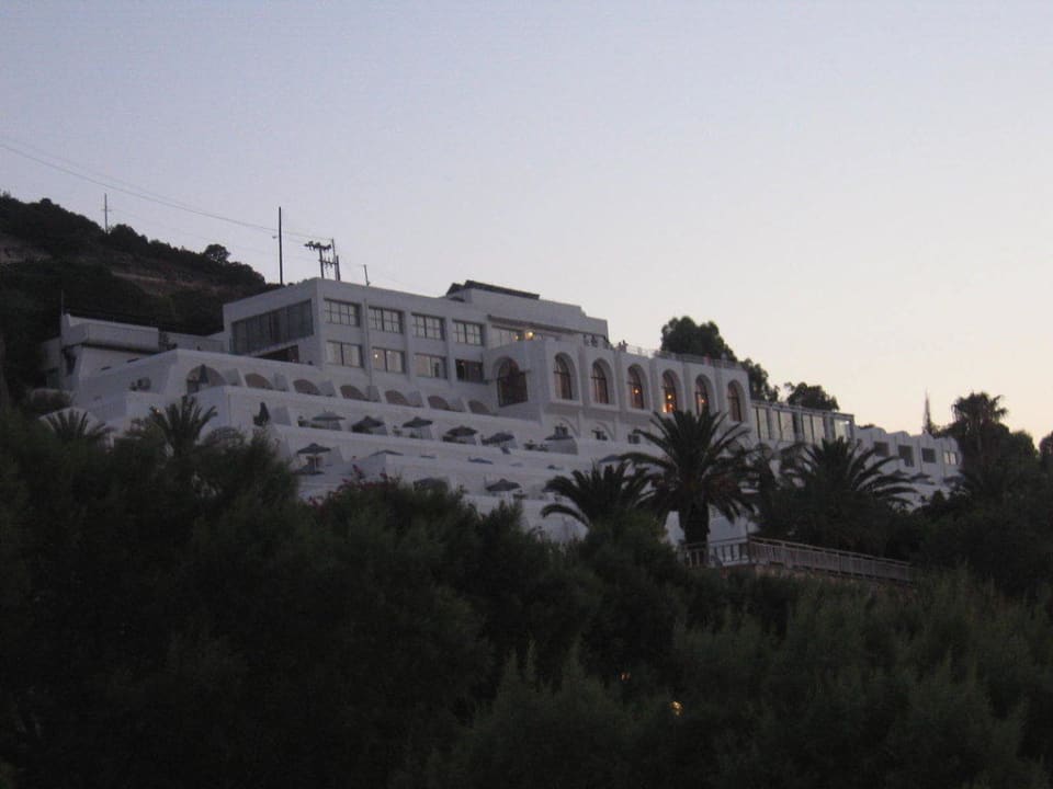 Hotelansicht vom Strand Hotel Istron Bay