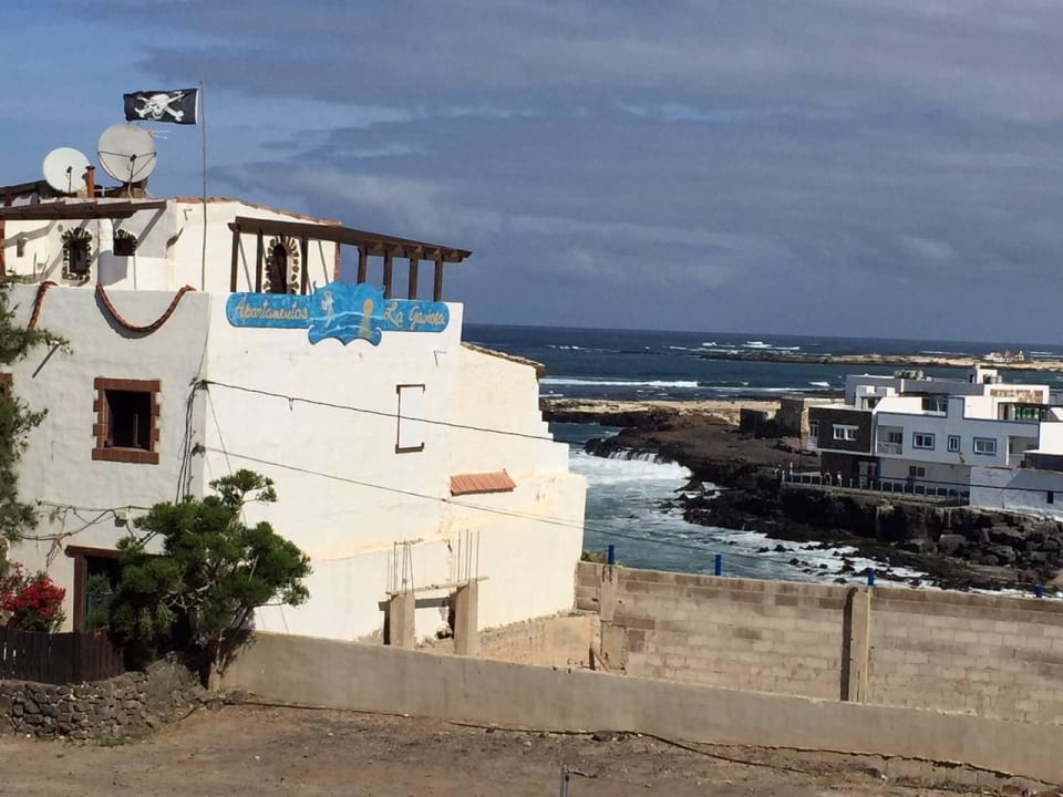 Widok z tarasu Apartments Oliastur