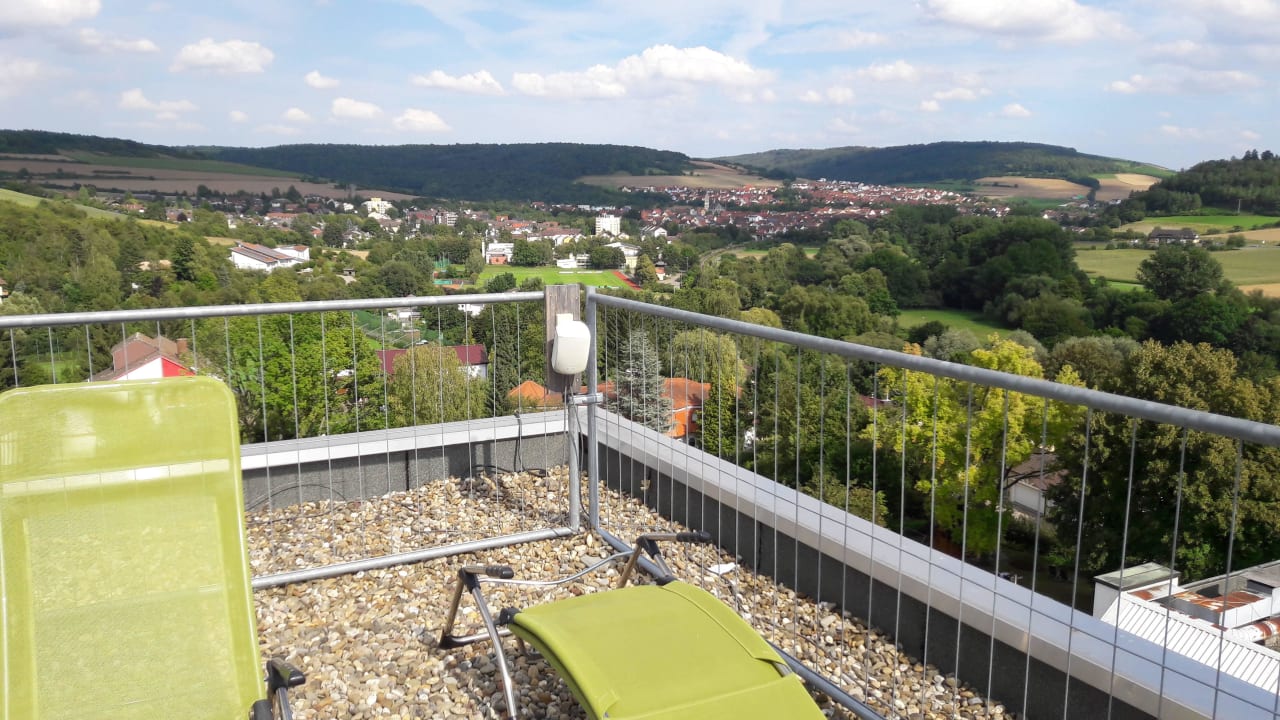 Schöner Blick nach Osten/Igersheim Vitalhotel König am Park