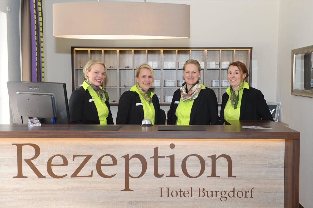 Rezeption  Burgdorfs Hotel & Restaurant