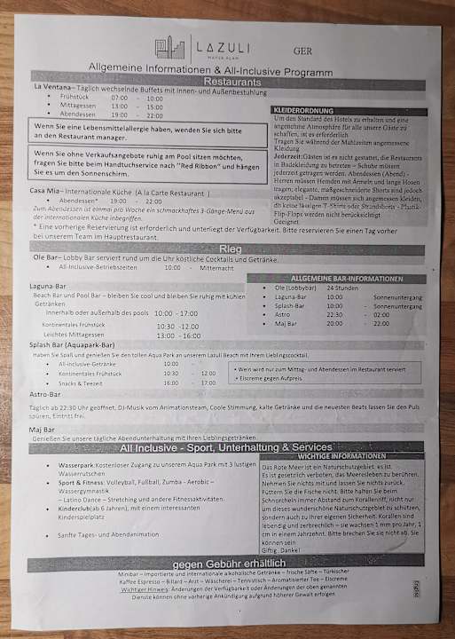 Zimmer Lazuli Hotel Marsa Alam