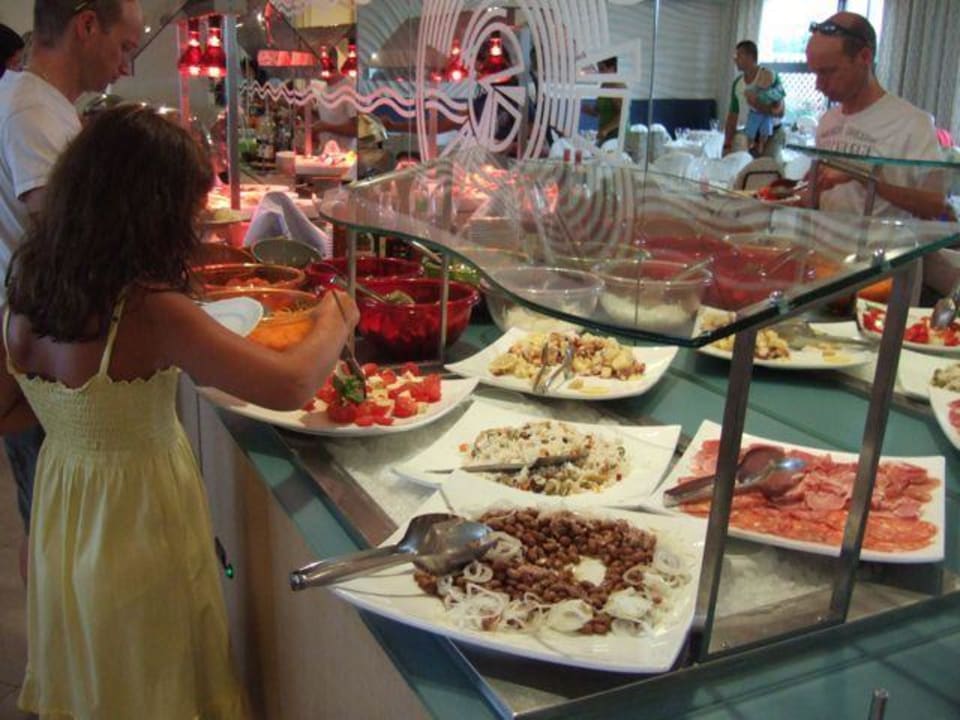 Buffet - Vorspeisen Hotel Lungomare
