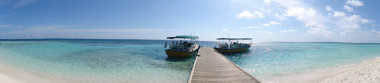 Panoramablick  Embudu Village