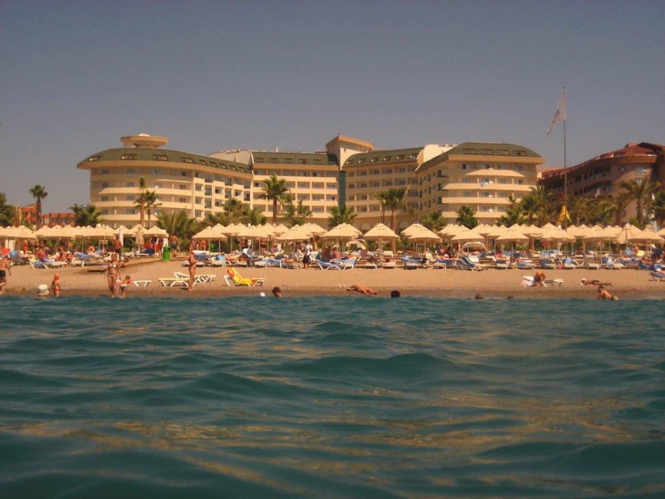 Hotel vom Meer aus gesehen Saphir Resort & Spa