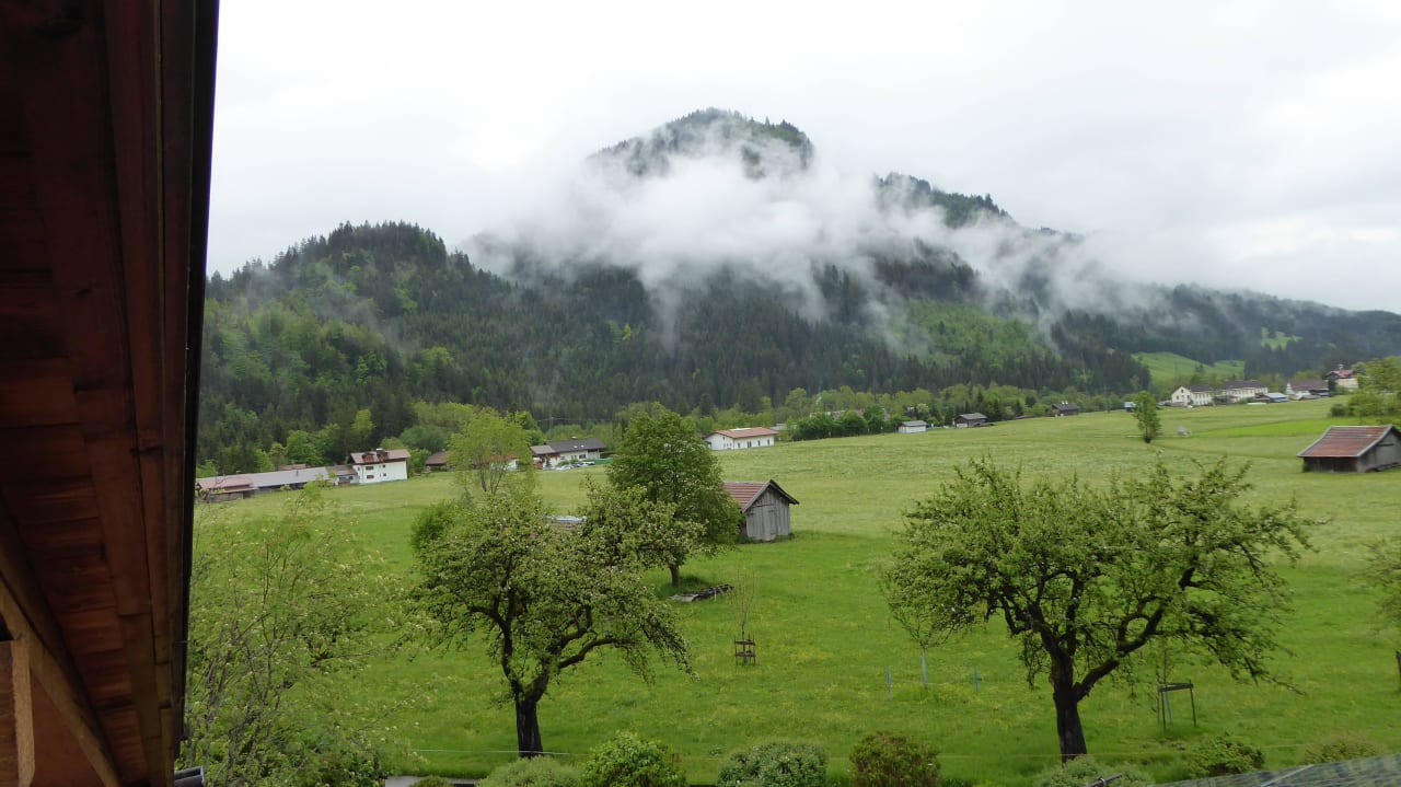 Blick auf die Berge Gästehaus Wolfgang
