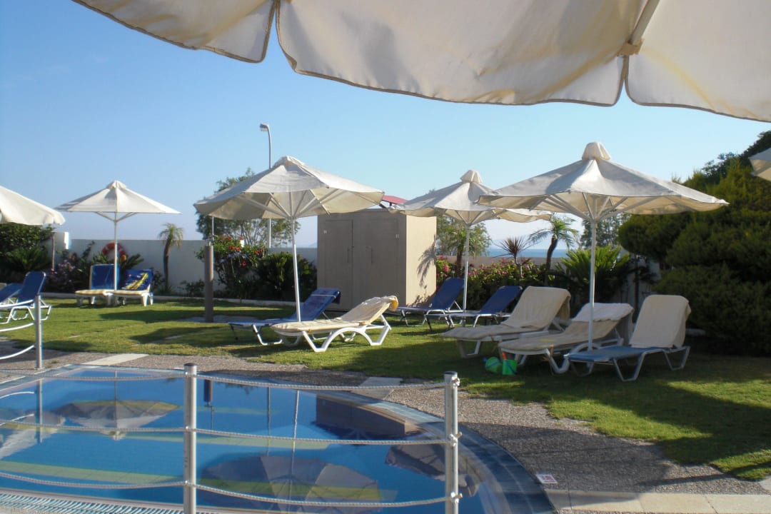Die neuen Umkleide Kabinen Hotel Kos Palace