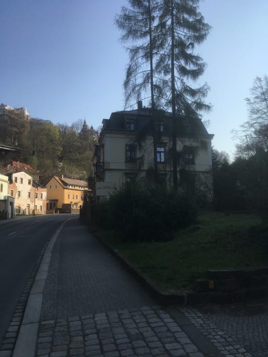 Außenansicht Gästehaus Loschwitz