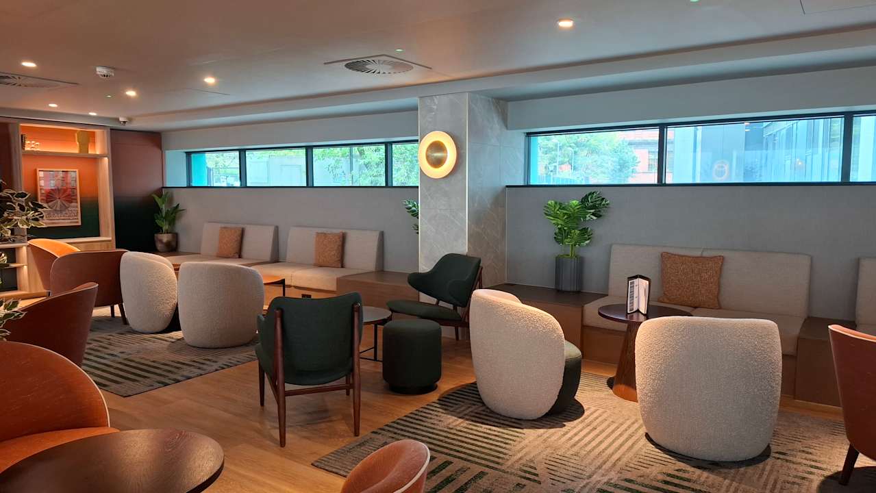 Lobby Manchester Marriott Hotel Piccadilly