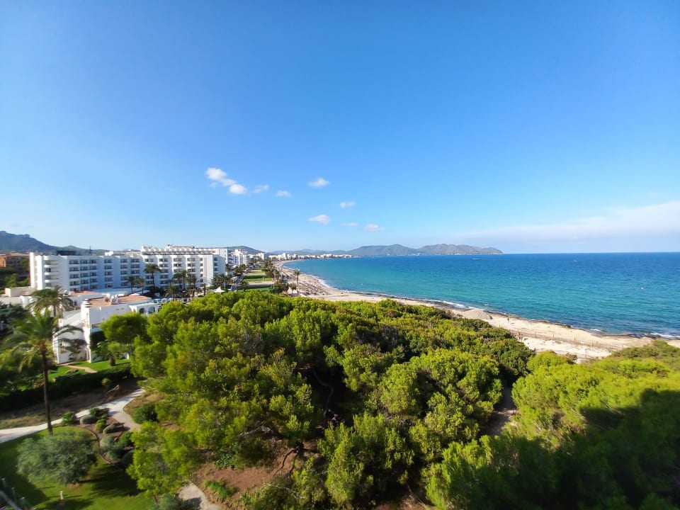 Ausblick Hipotels Bahía Cala Millor