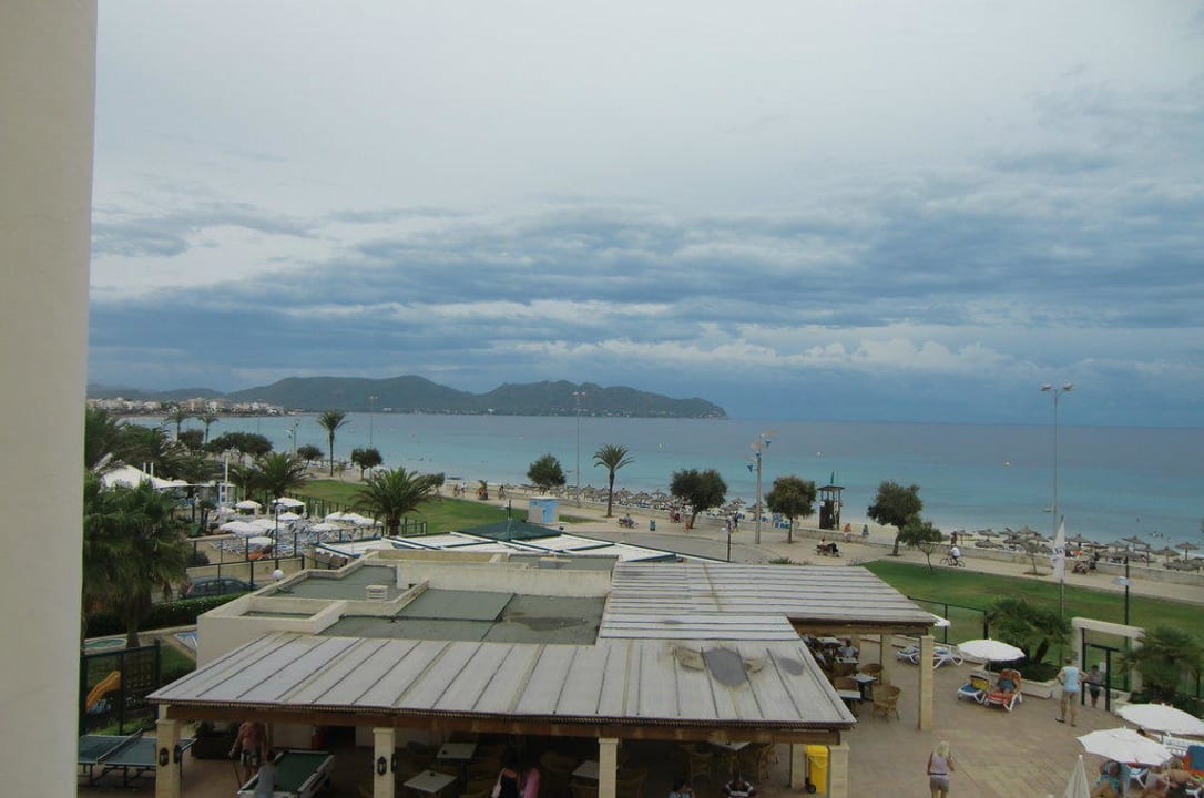 Ausblick vom Zimmer 211 allsun Hotel Borneo - Adults only