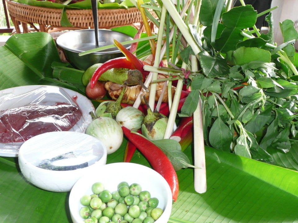 Thai Cooking - Zutaten Khaolak Laguna Resort
