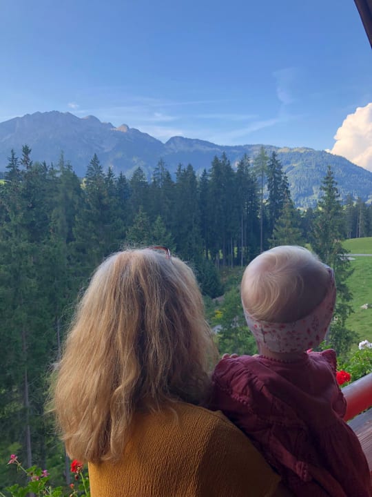 Ausblick Chalets Almidylle