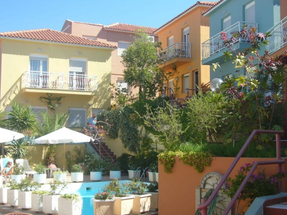 Blick auf Zimmer Hotel Aegean Sun