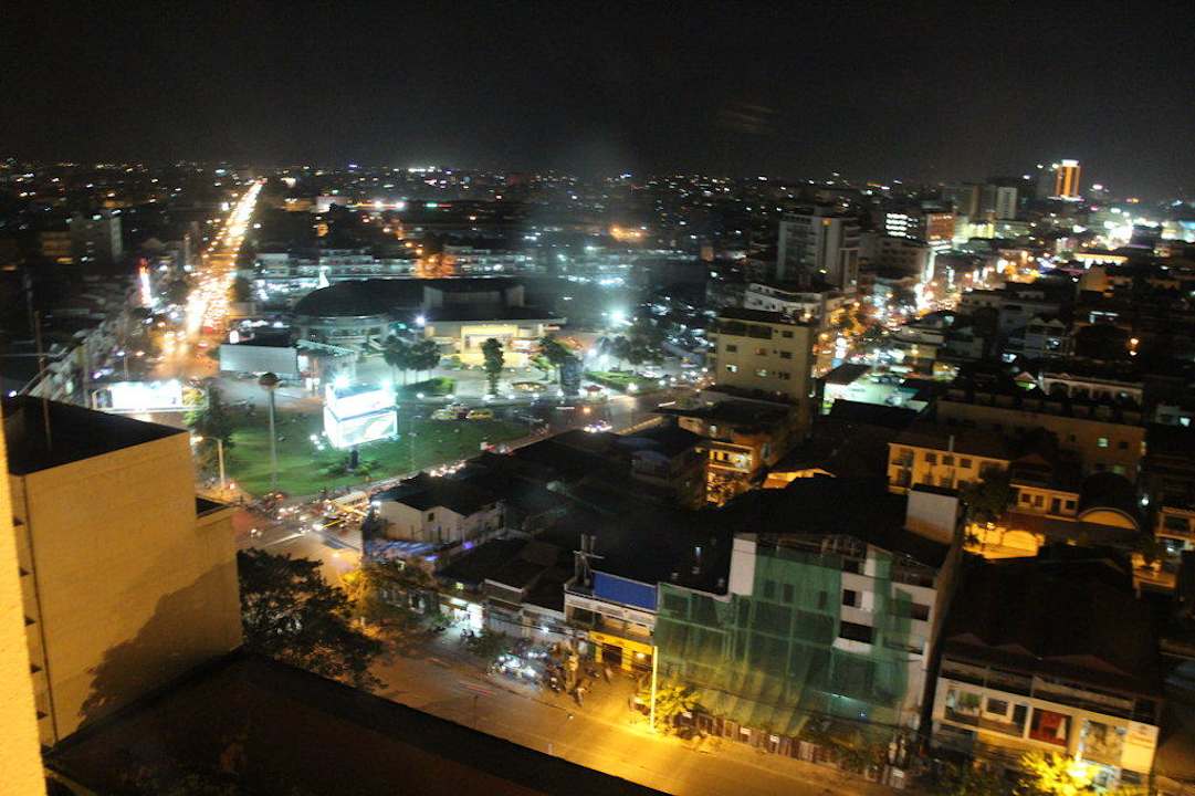 Nachts vom 13.Stock Hotel InterContinental Phnom Penh