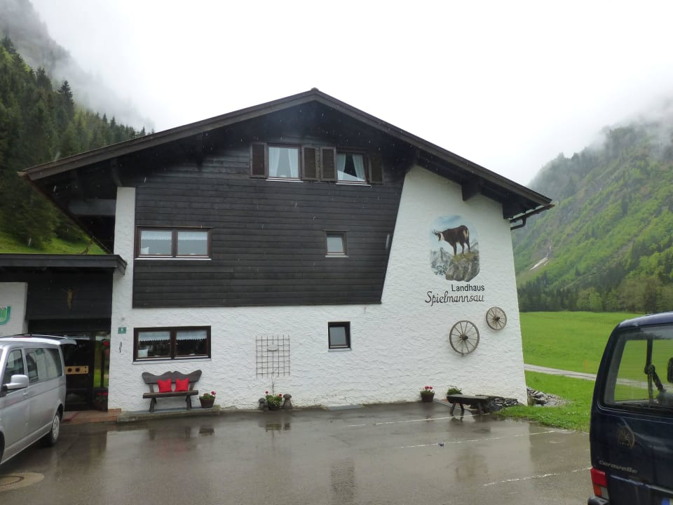 Eingangsbereich Landhaus Spielmannsau