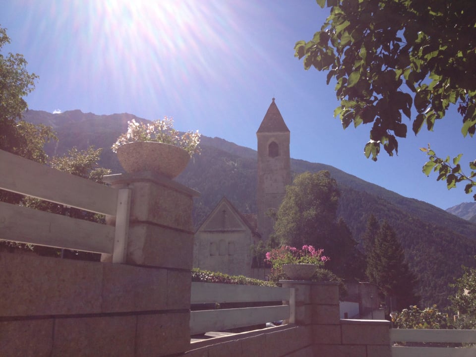 Aussicht vom Garten Pension Carola