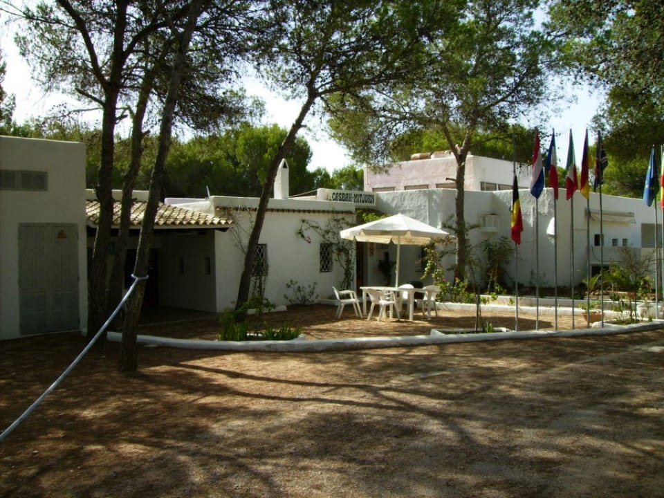 Hoteleingang Hotel Casbah Migjorn