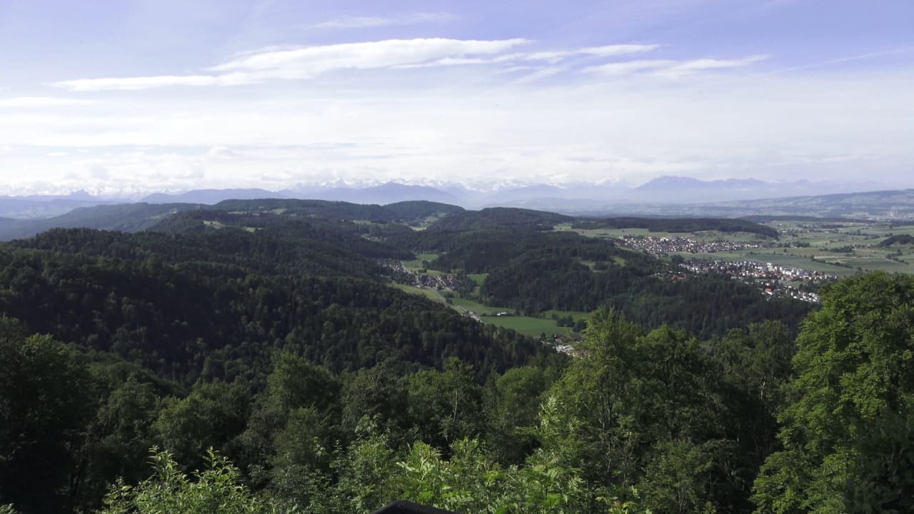Ausblick Hotel UTO KULM car-free hideaway in Zurich