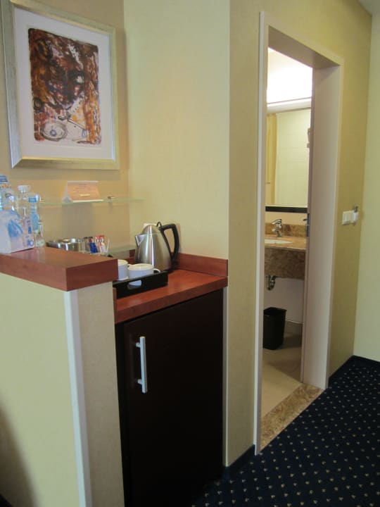 Kühlschrank/KaffeeTeebereiter Courtyard by Marriott Prague City