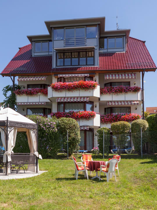 Außenansicht Hotel Seepark Appartements