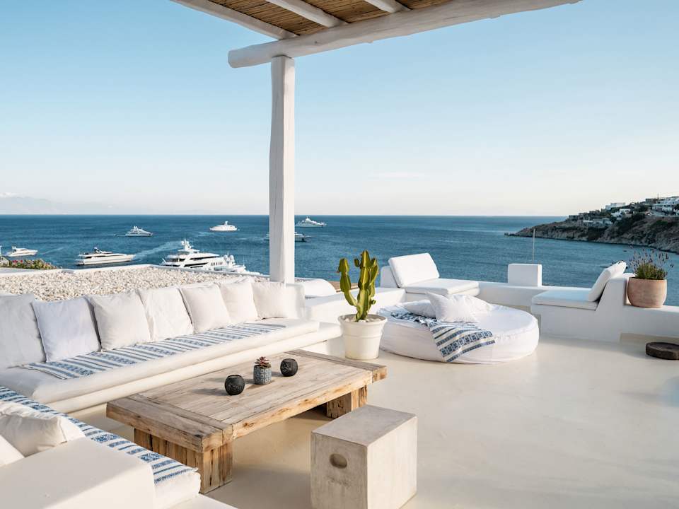 Außenansicht Mykonos Blu A Grecotel Resort To Live