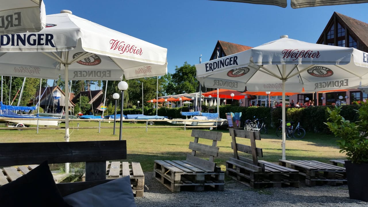 Aufnahme vom Strand Strandhotel Seehof