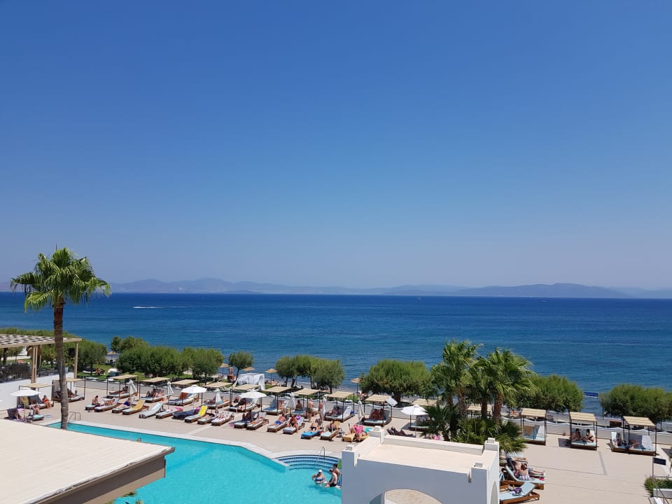 Ausblick TUI BLUE Oceanis Beach and Spa Resort