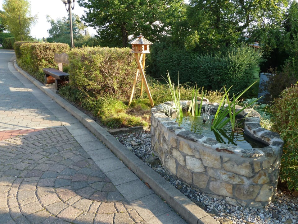 Die grüne Anlage GreenLine Landhotel Dresden