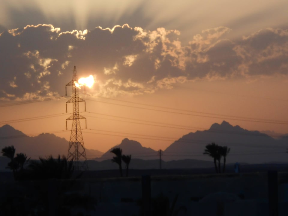 Die einzige Wolke während des Aufenthaltes Jaz Aquaviva